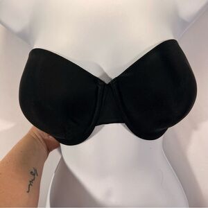 MBlack Strapless Bra 38 D